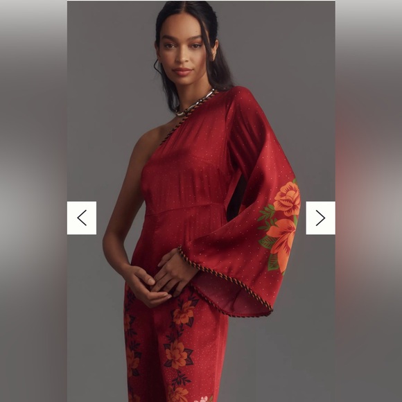 NWT - Farm Rio One Shoulder Jumpsuit - Size Medium - Picture 3 of 6